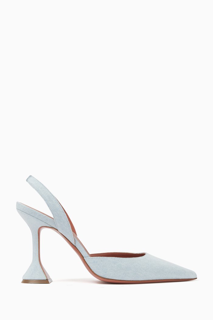 

Holli 95 Slingback Pumps in Denim, Blue
