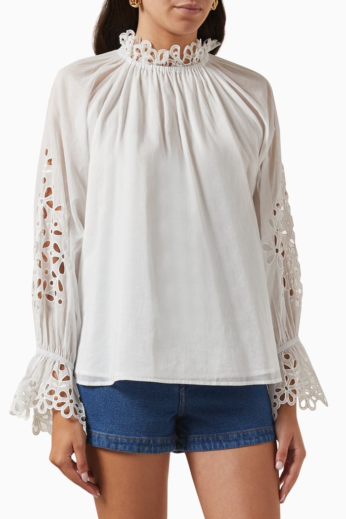 

Marceline Shirt in Cotton-poplin, Neutral