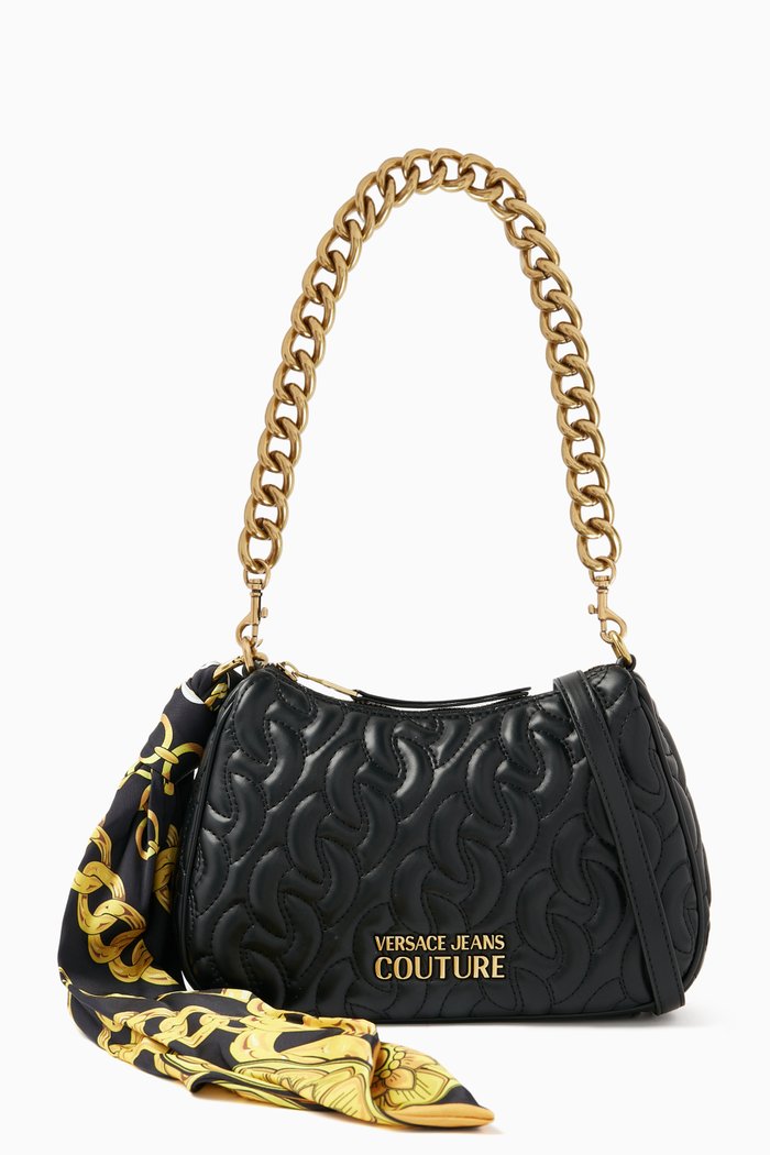 

Thelma Crossbody Bag in Faux Leather, Black