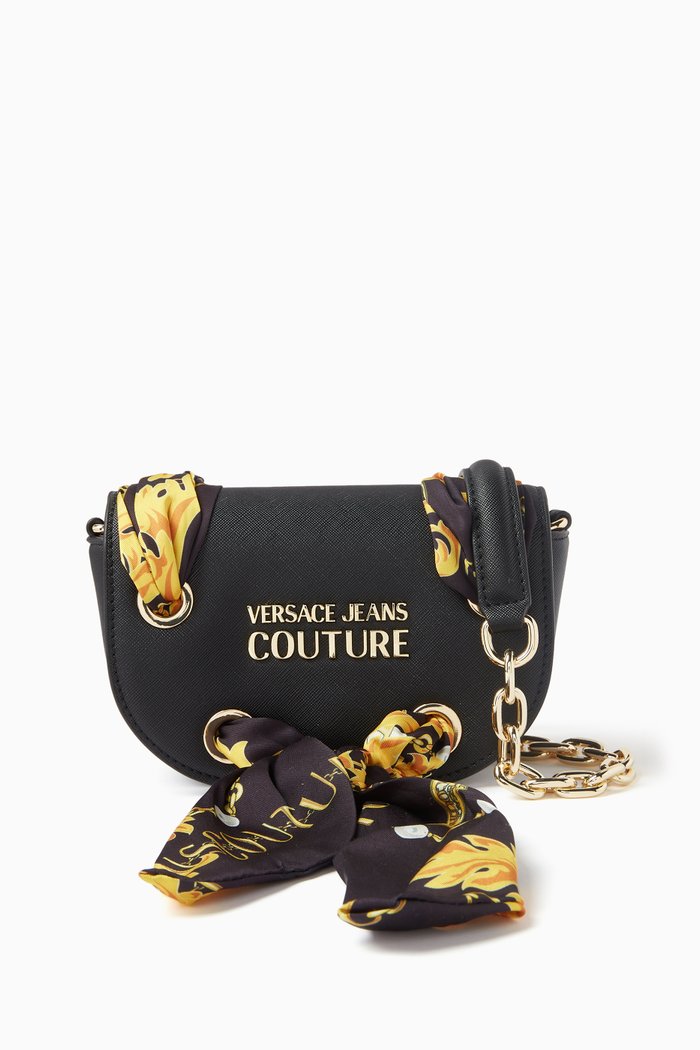 

Thelma Classic Crossbody Bag in Faux Leather, Black