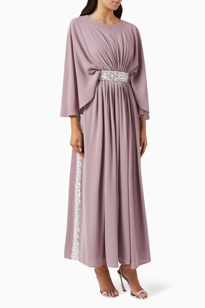 

Belted Kaftan, Purple