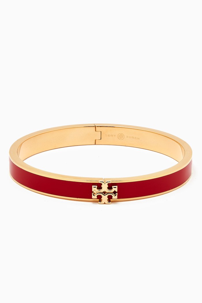 

Kira Enamel Bracelet in 18kt Gold-plated Brass
