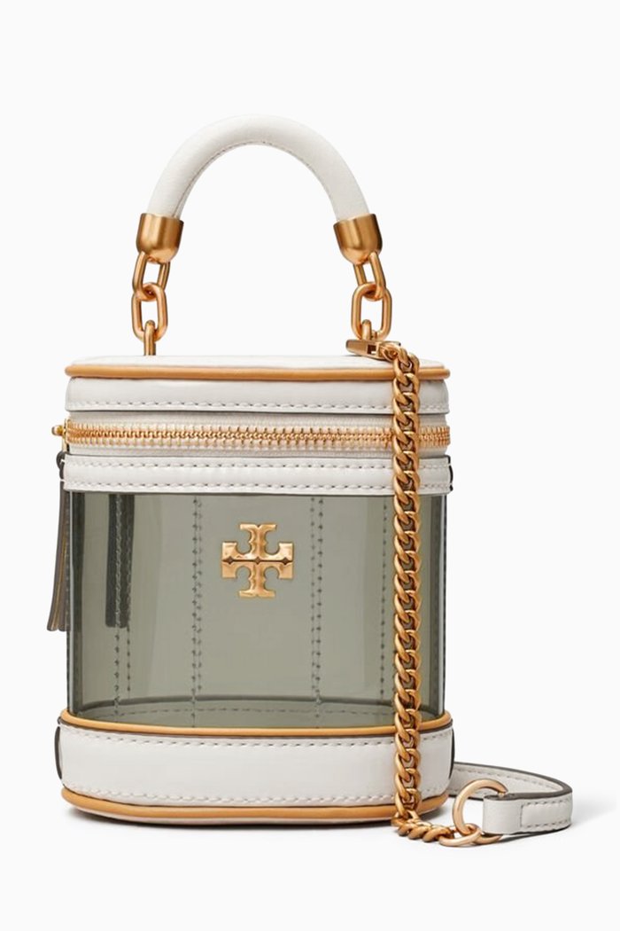 

Mini Kira Vanity Case in TPU & Leather, Multicolour