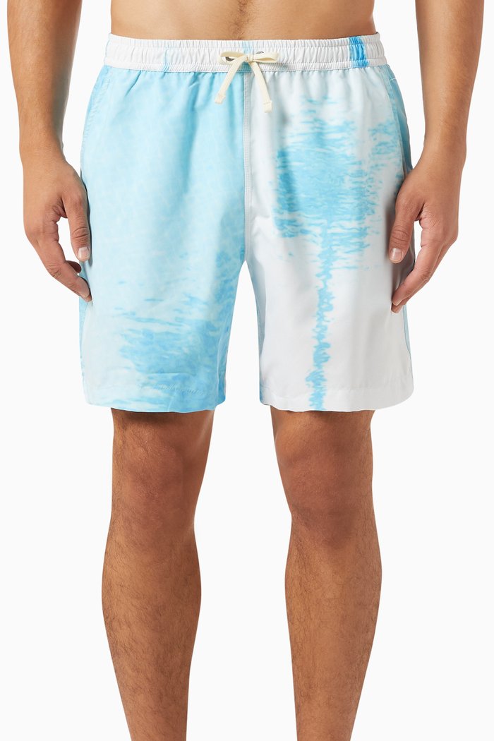 

Palms Swim Shorts in Nylon, Blue