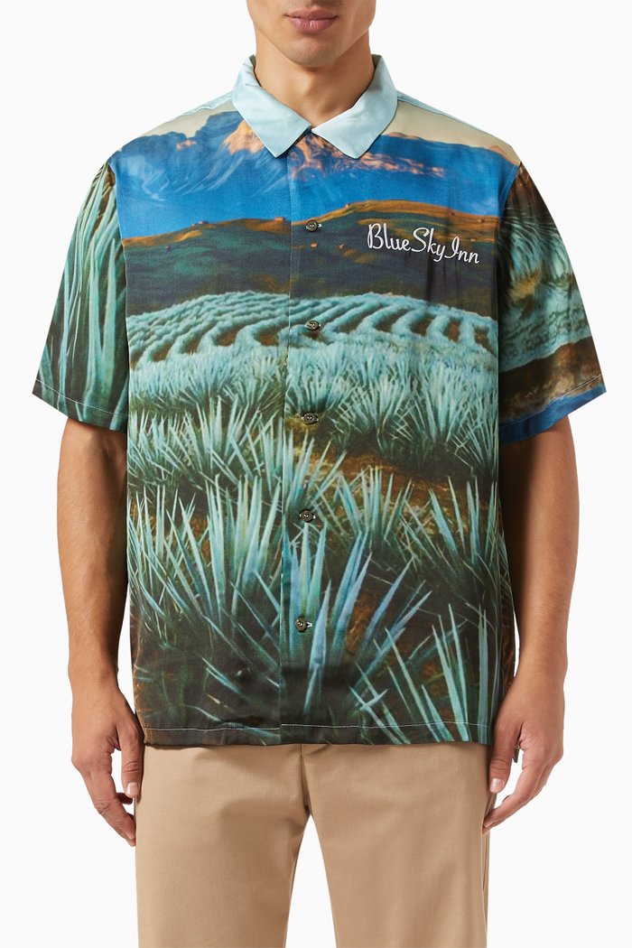 

Agave Shirt in Viscose, Multicolour