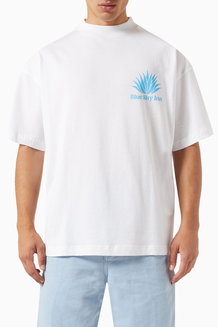 

Agave T-shirt in Cotton, White