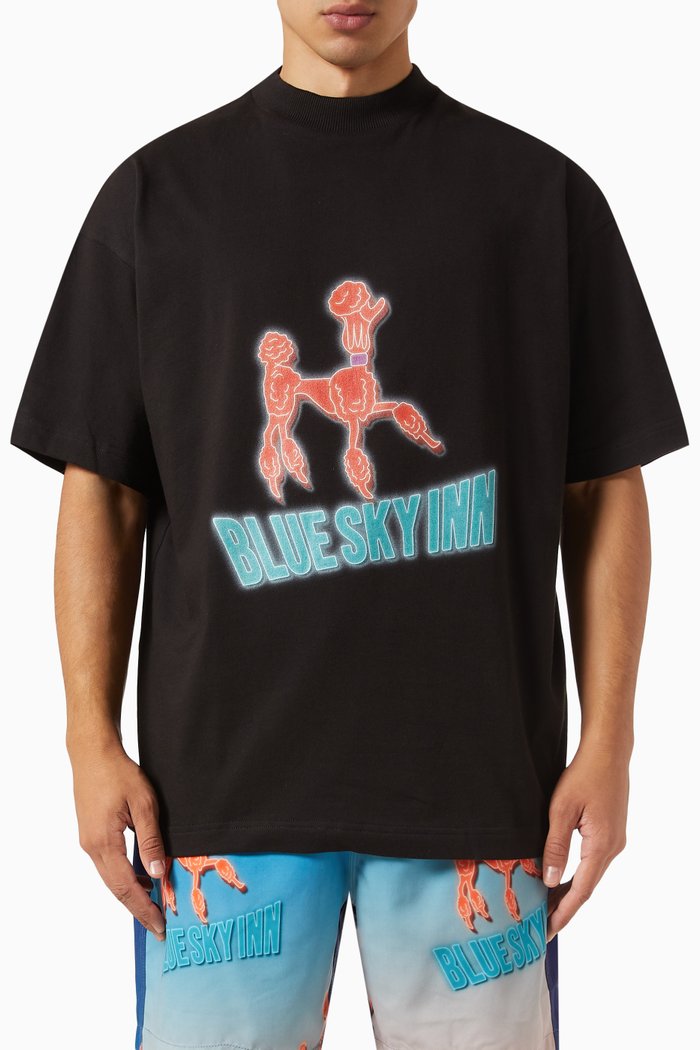 

Seasonal Logo T-shirt in Cotton, Black