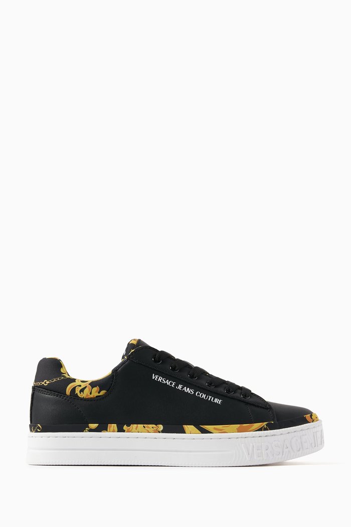 

Court 88 Sneakers in Bio Leather, Black
