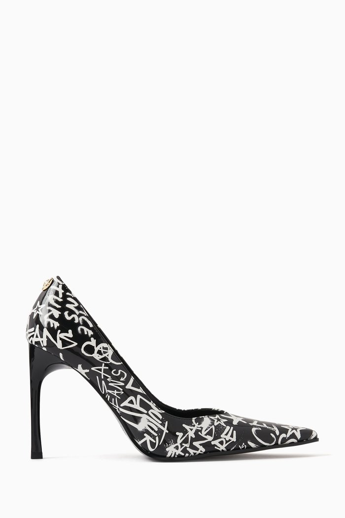 

Sadie 95 Pumps in Patent PU Leather, Black