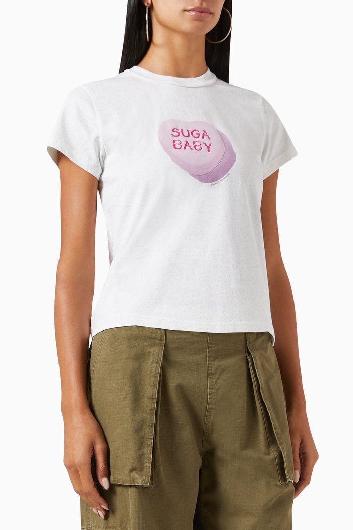 

Suga Baby T-shirt in Compact-jersey, White