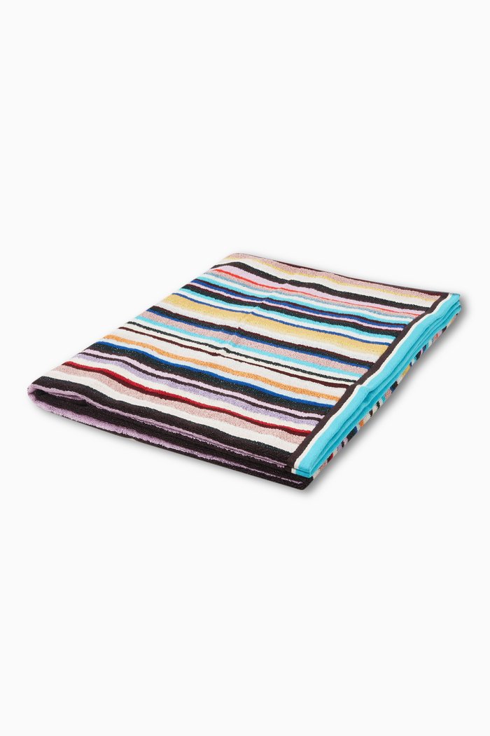 

Chandler Beach Towel in Lamé Terrycloth, Multicolour