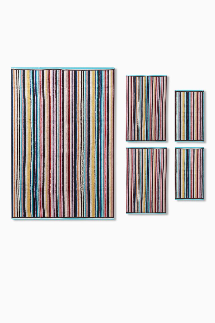 

Chandler 5-piece Towels Set in Lamé Terrycloth, Multicolour
