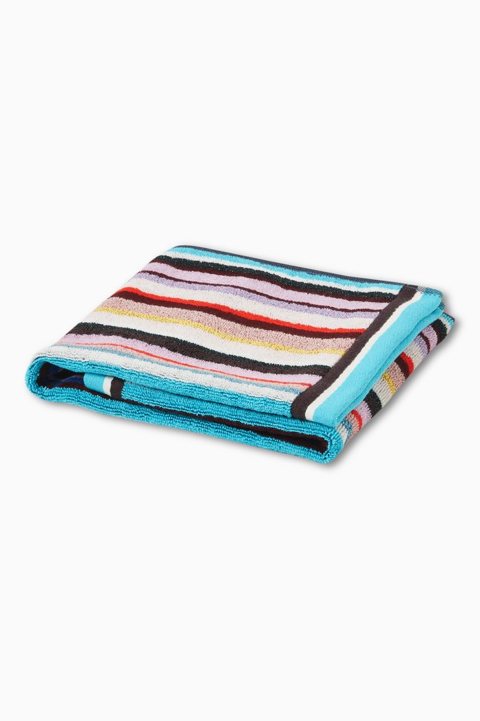 

Chandler Hand Towel in Lamé Terrycloth, Multicolour