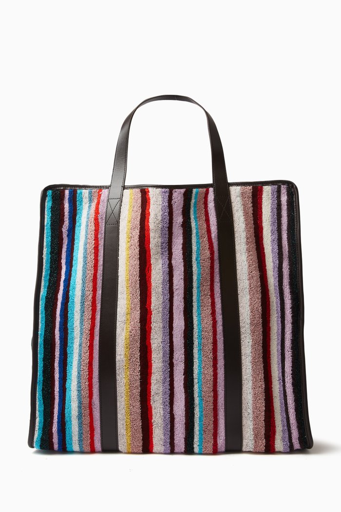 

Chandler Home Tote Bag in Terry, Multicolour