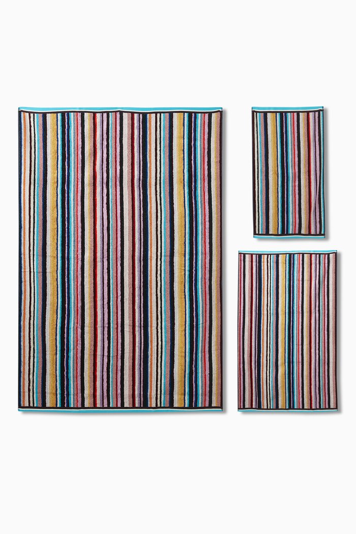 

Chandler 3-piece Towels Set in Lamé Terrycloth, Multicolour