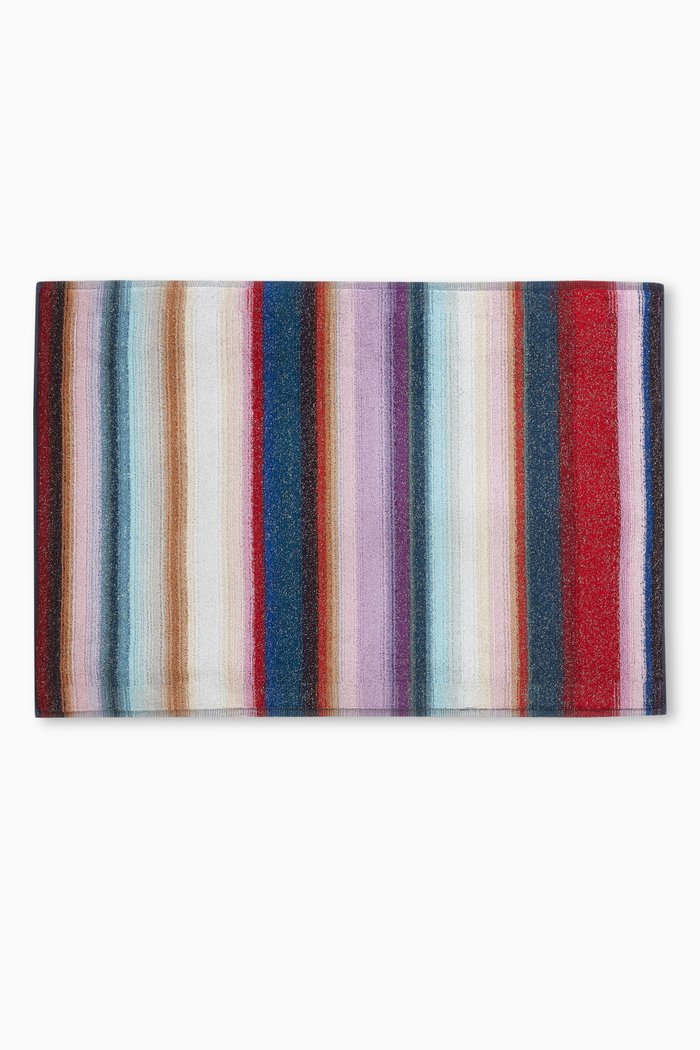 

Clancy Bath Mat in Lamé Terrycloth, Multicolour