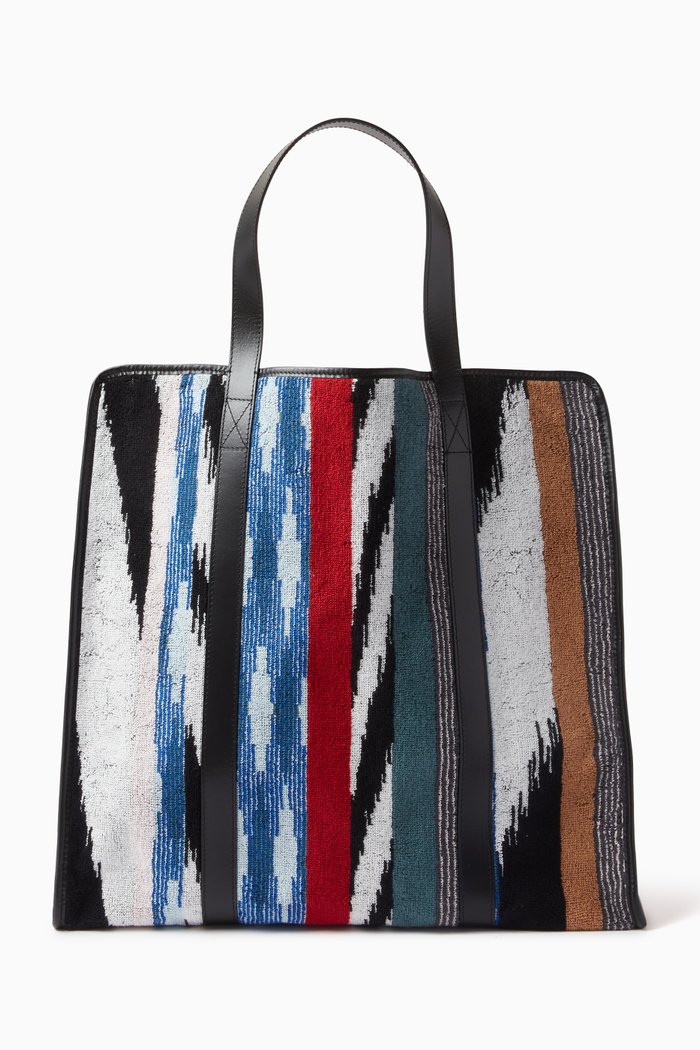 

Clint Home Tote Bag in Terrycloth, Multicolour