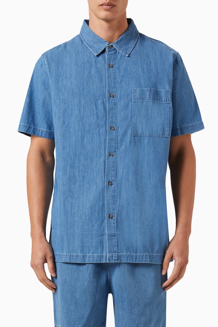 

Summer Shirt in Denim, Blue