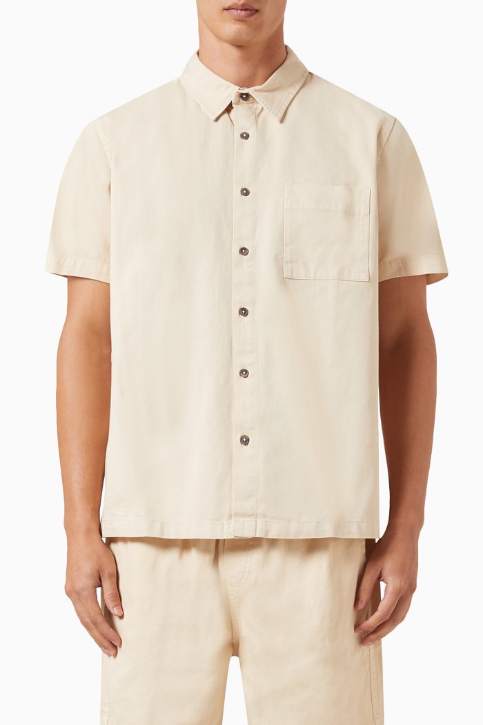 

Summer Shirt in Denim, Yellow