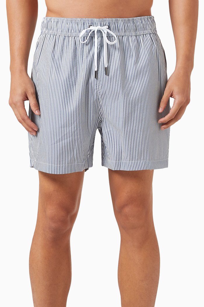 

Charles Swim Shorts in Nylon, Blue