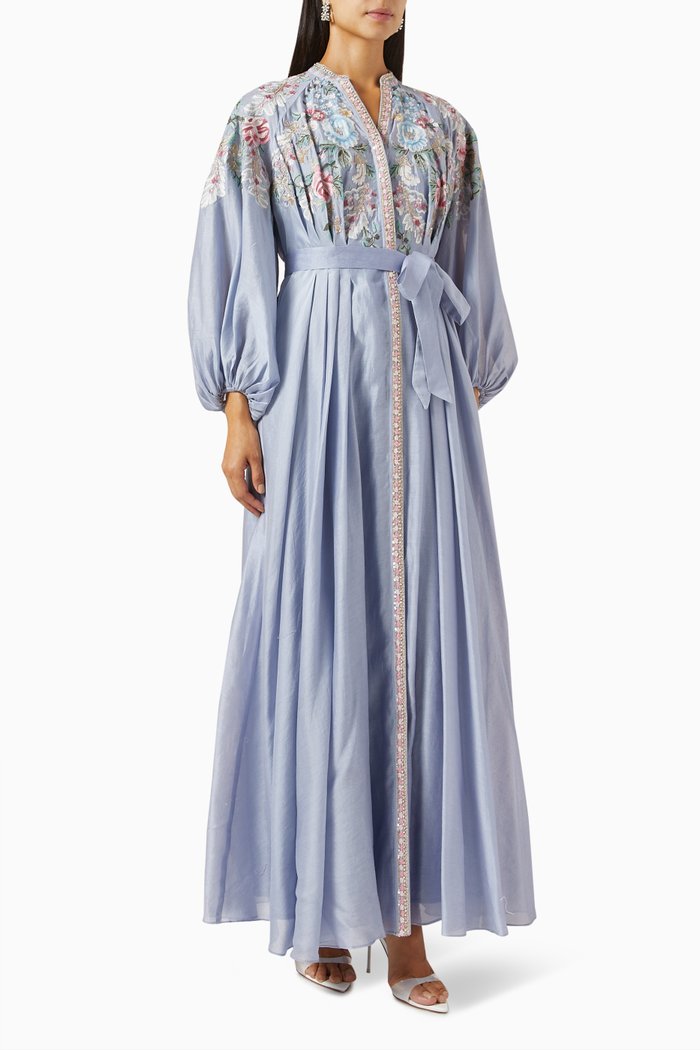 

Ariya Belted Dress, Blue