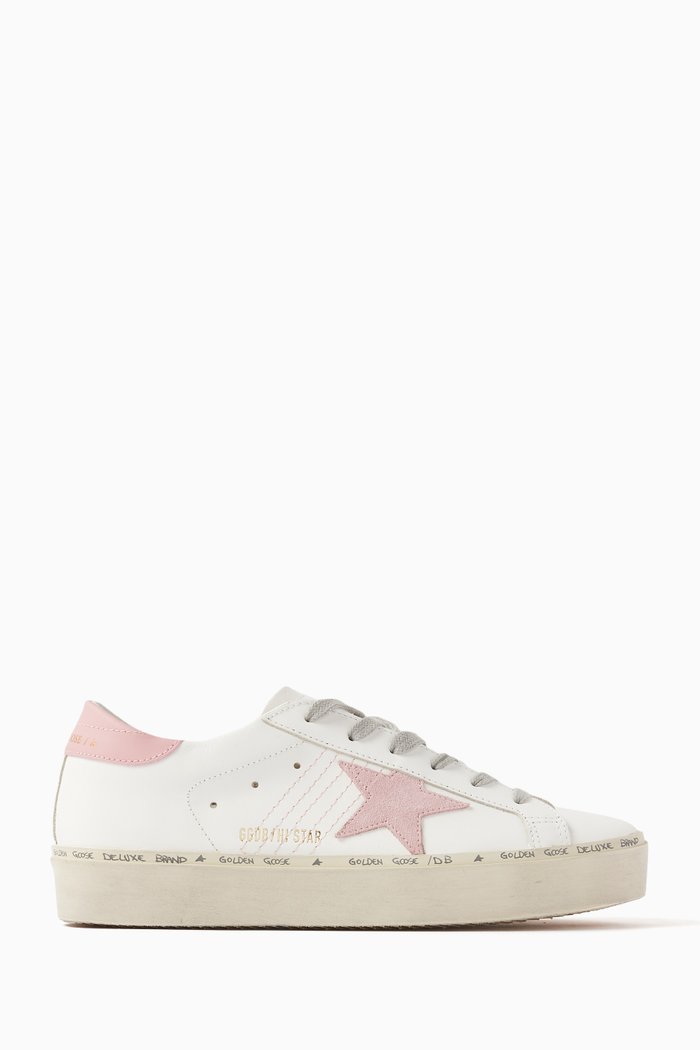 

Hi Star Sneakers in Leather, Pink