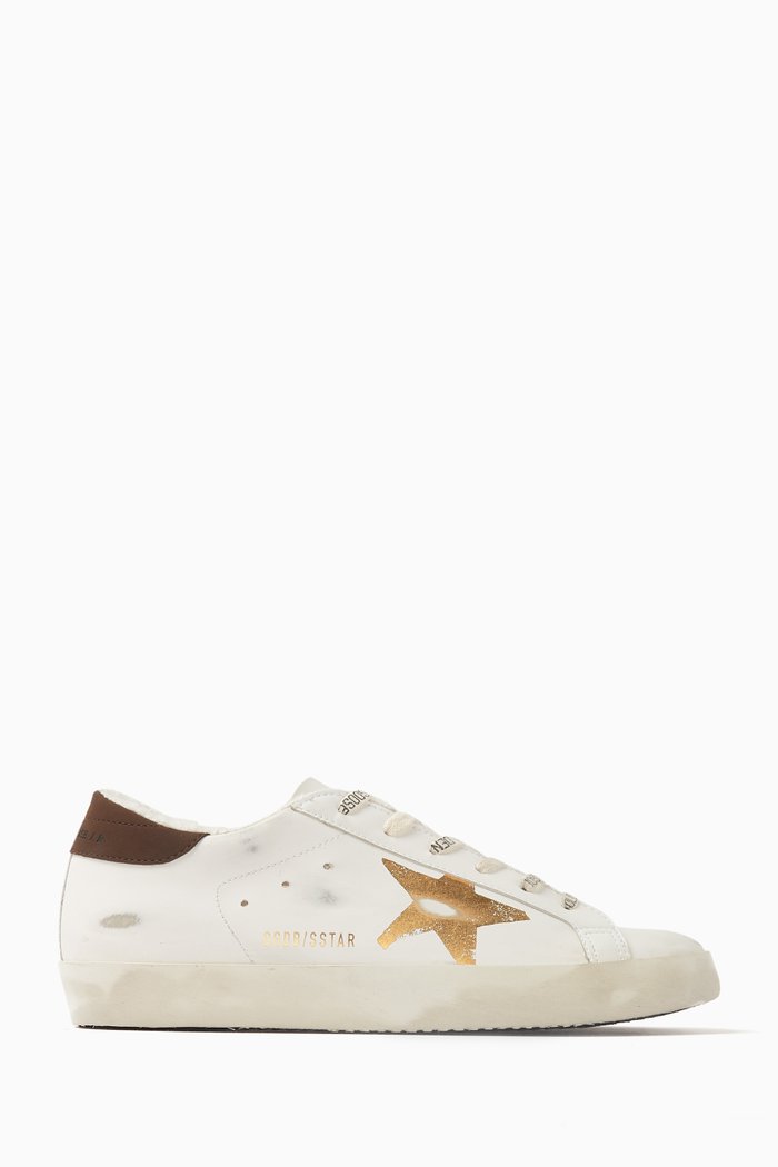 

Superstar Low-top Sneakers in Bio-based Materials, Gold