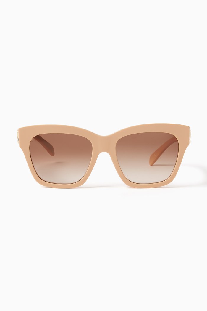

Cat-eye Sunglasses in Acetate, Neutral