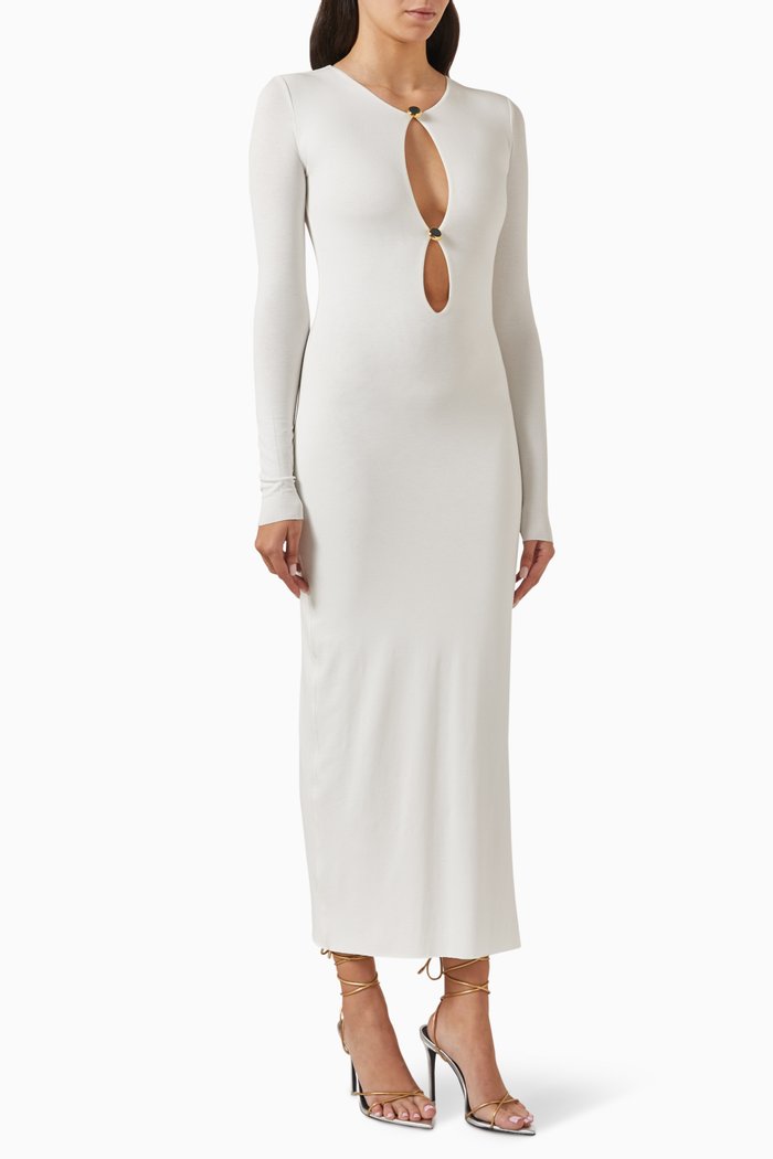 

Jackie 2.4 Midi Dress, Neutral