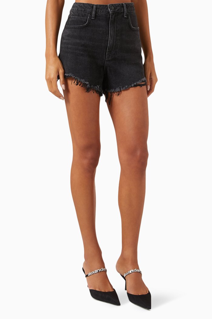 

Bite shors in Cotton, Grey