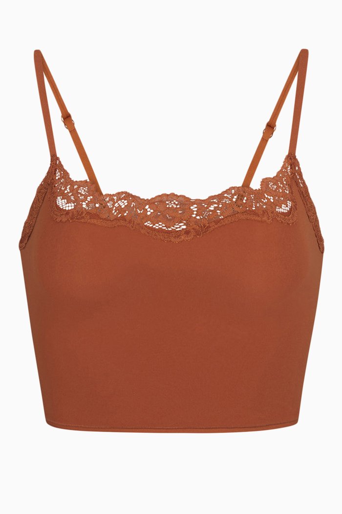 

Fits Everybody Corded Lace Cami, Metallic