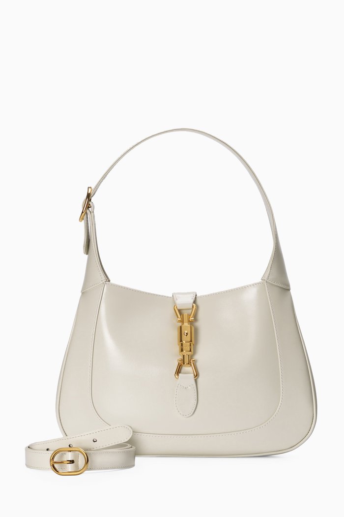

Small Jackie 1961 Shoulder Bag in Leather, White