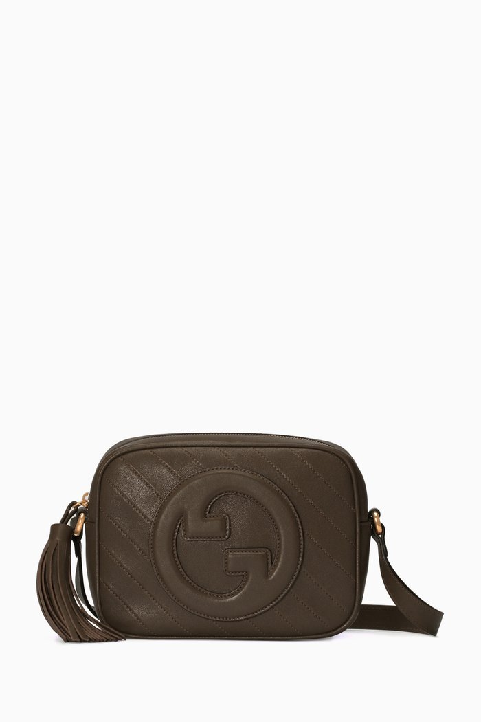 

Small Blondie Shoulder Bag in Leather, Brown
