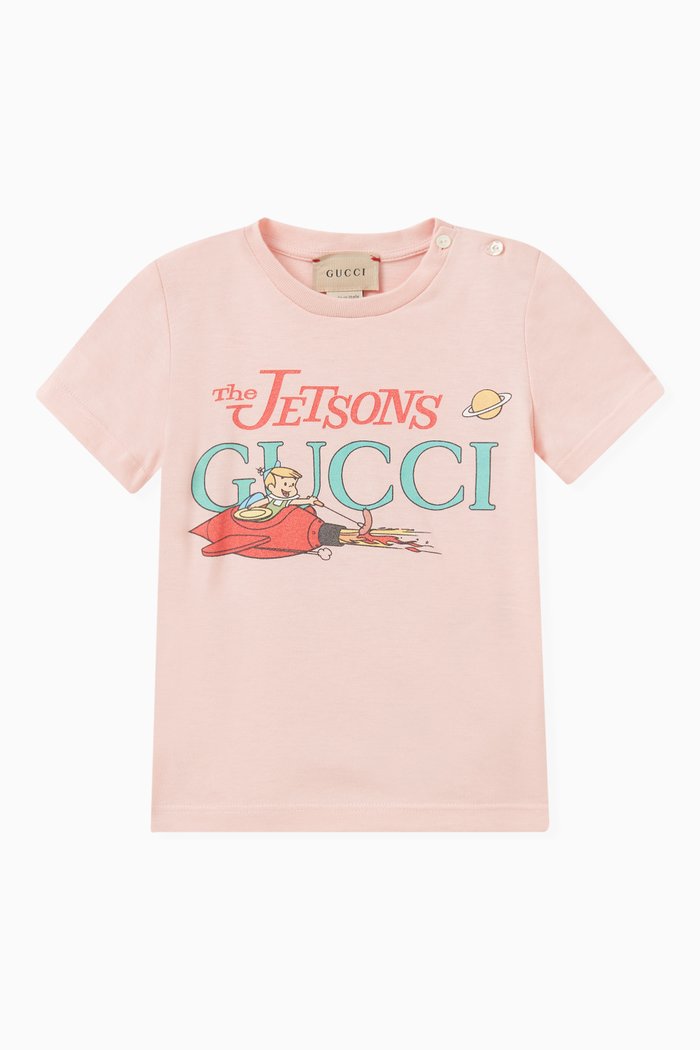 

x The Jetsons Print T-shirt in Cotton, Pink