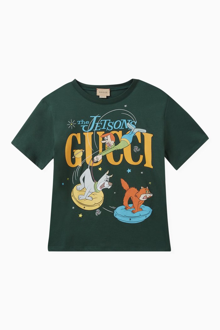 

The Jetsons Print T-shirt in Cotton-jersey, Green