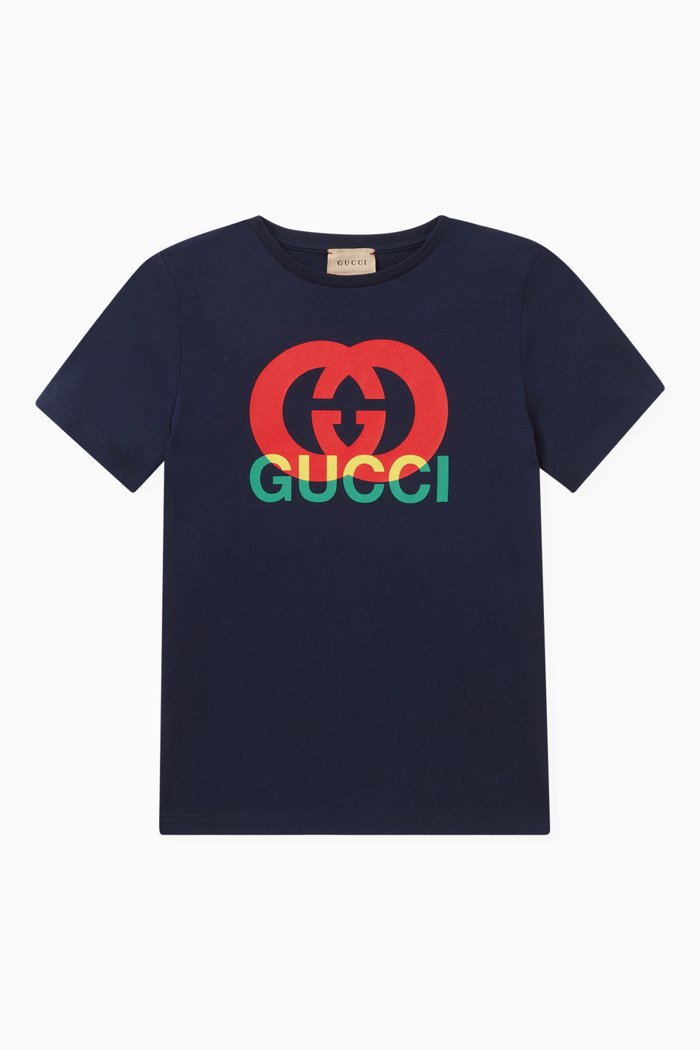 

Logo Print T-shirt in Cotton, Multicolour
