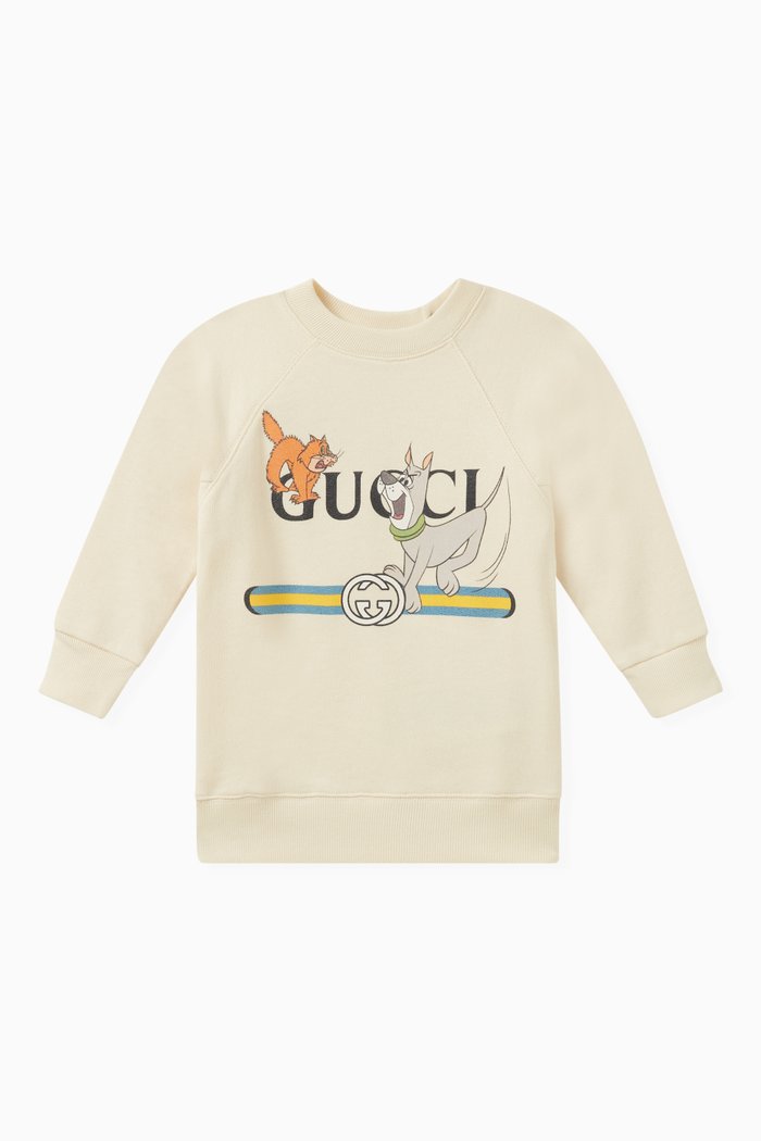 

x The Jetsons Print Sweatshirt in Cotton, Neutral