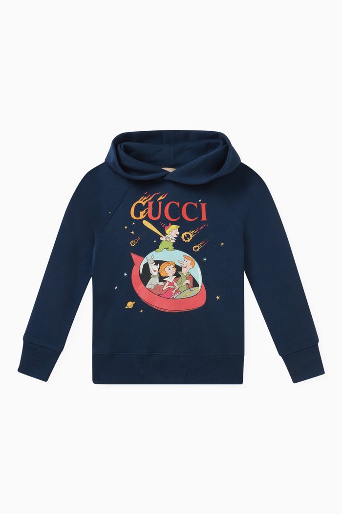 

x The Jetsons Hoodie in Cotton, Blue
