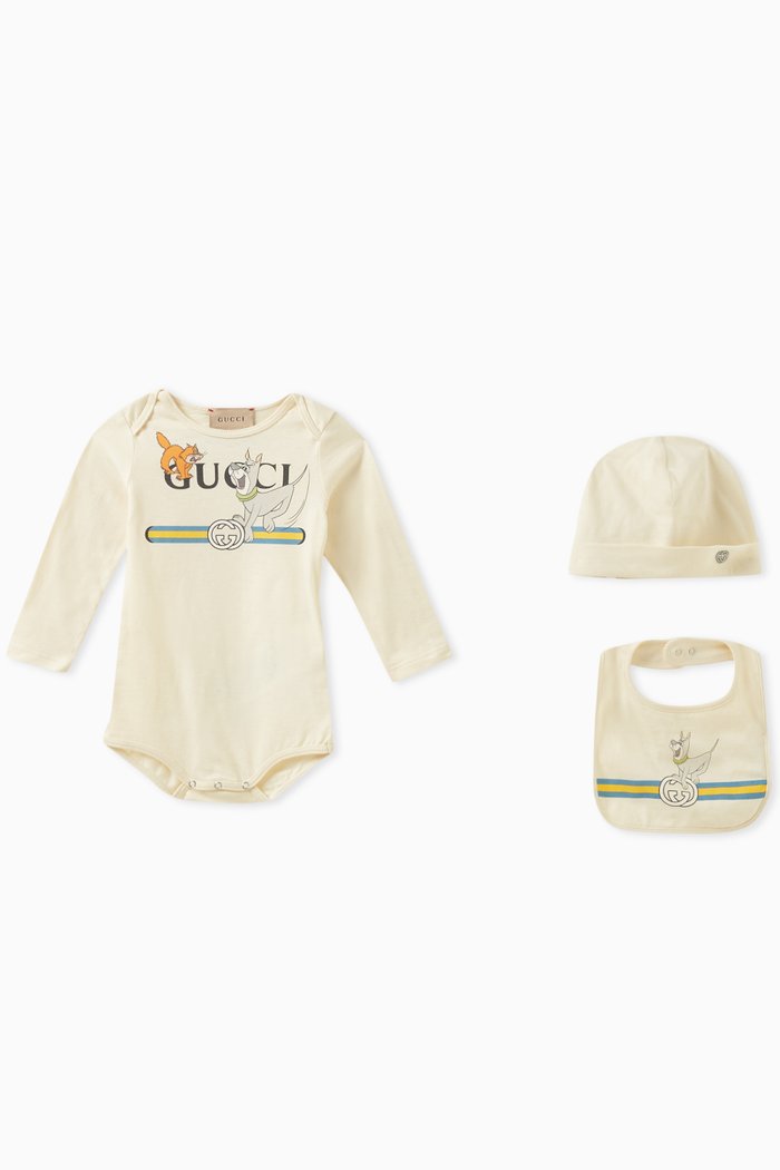 

3-piece The Jetsons Print Gift Set in Cotton-jersey, Neutral