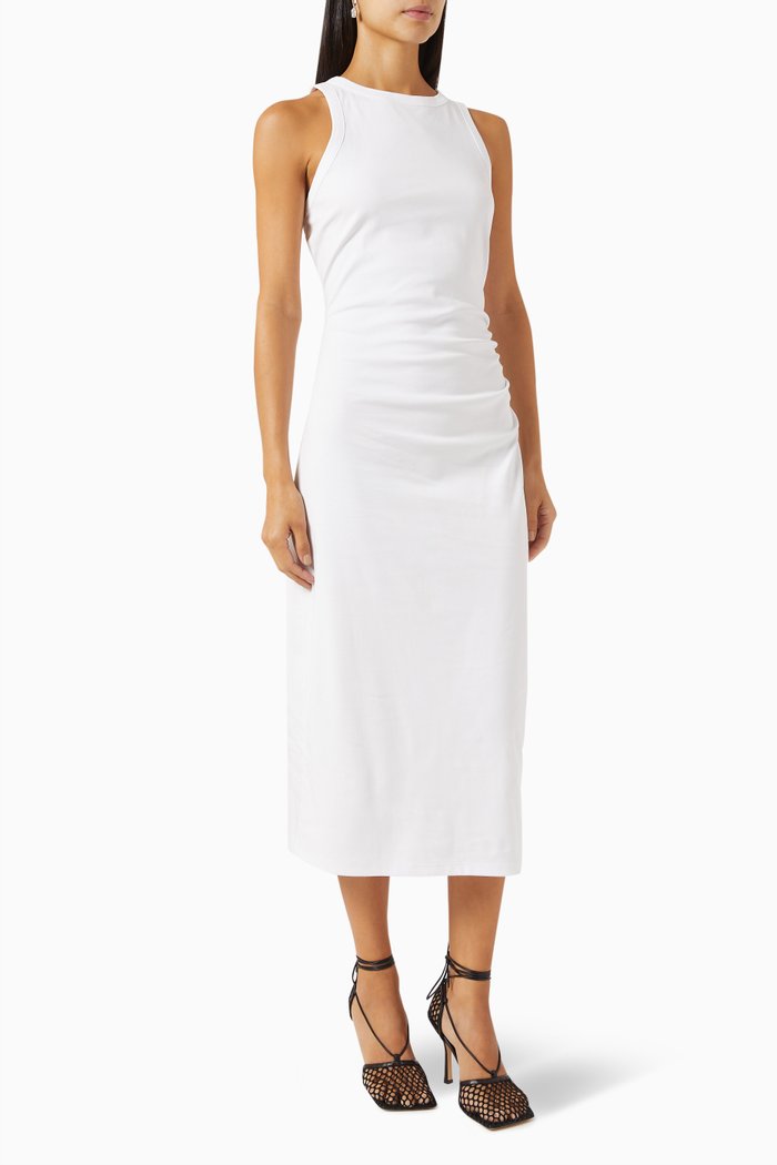 

Tank Dress in Cotton-jersey, White