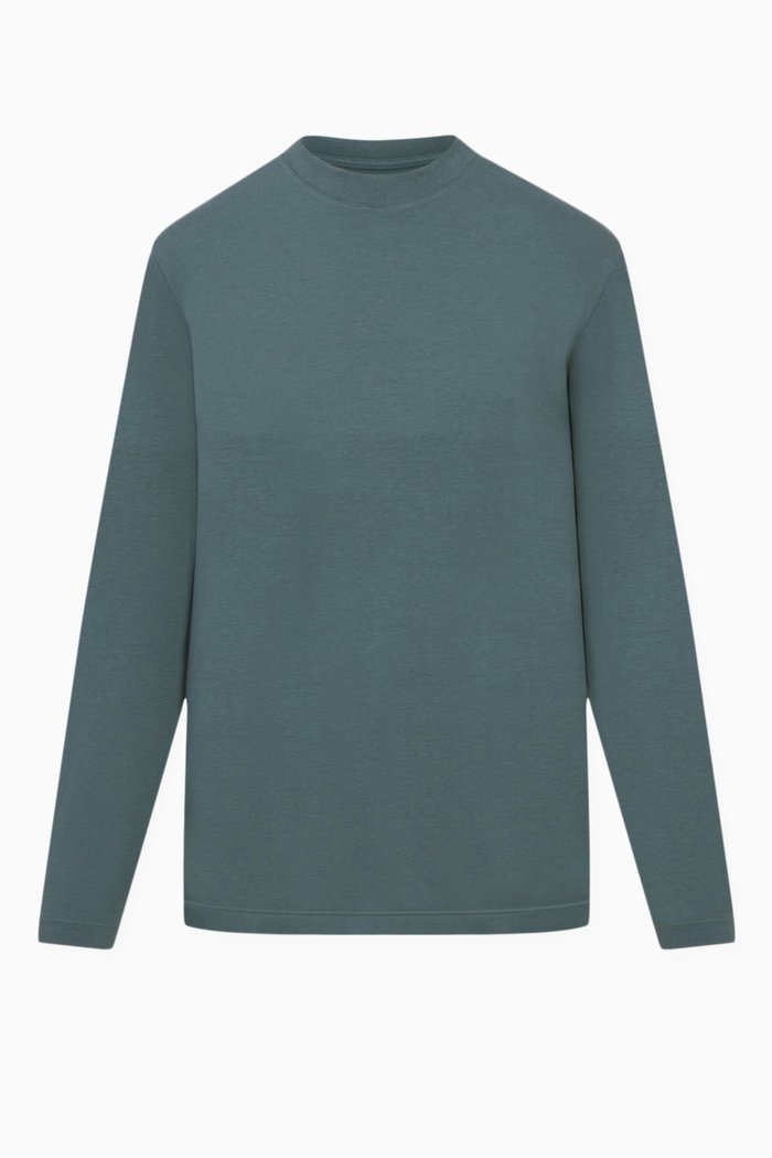 

Boyfriend Long Sleeve T-shirt, Blue