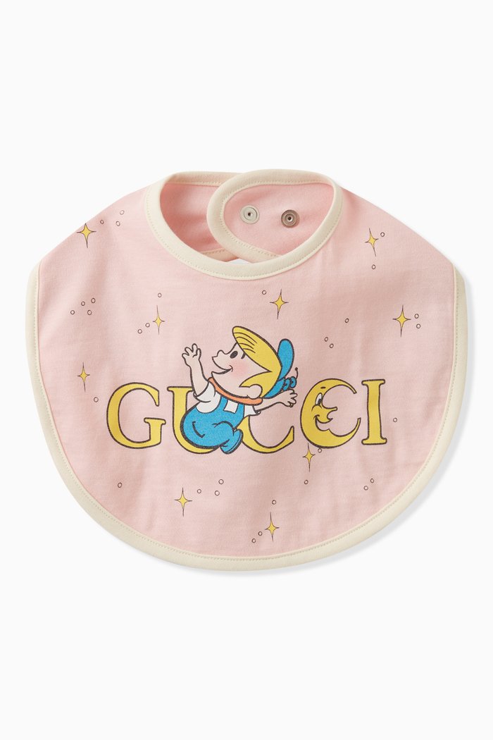 

x The Jetsons Bib in Cotton, Pink