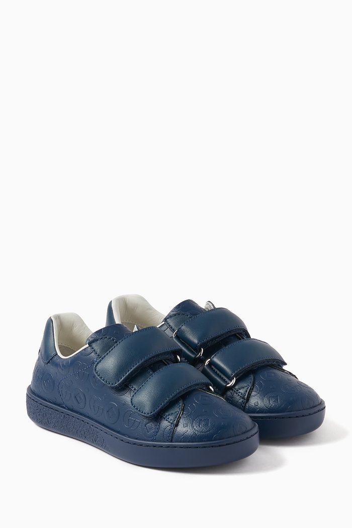 

Ace Sneakers in Supreme Canvas, Blue