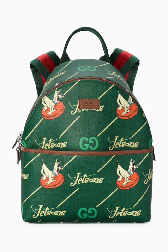 

x The Jetsons Backpack in Supreme Canvas, Green