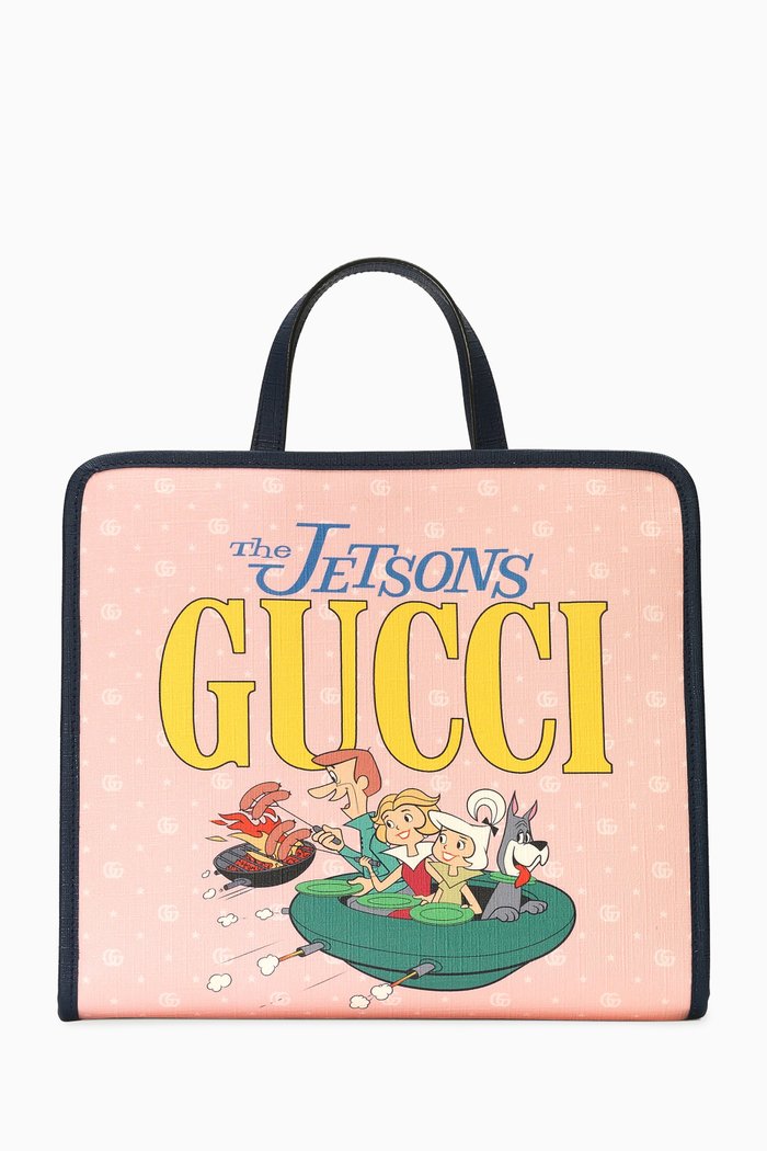 

x The Jetsons Tote Bag in Supreme Canvas, Pink