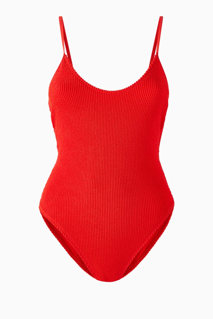 

Always Fits One-piece Swimsuit, Red