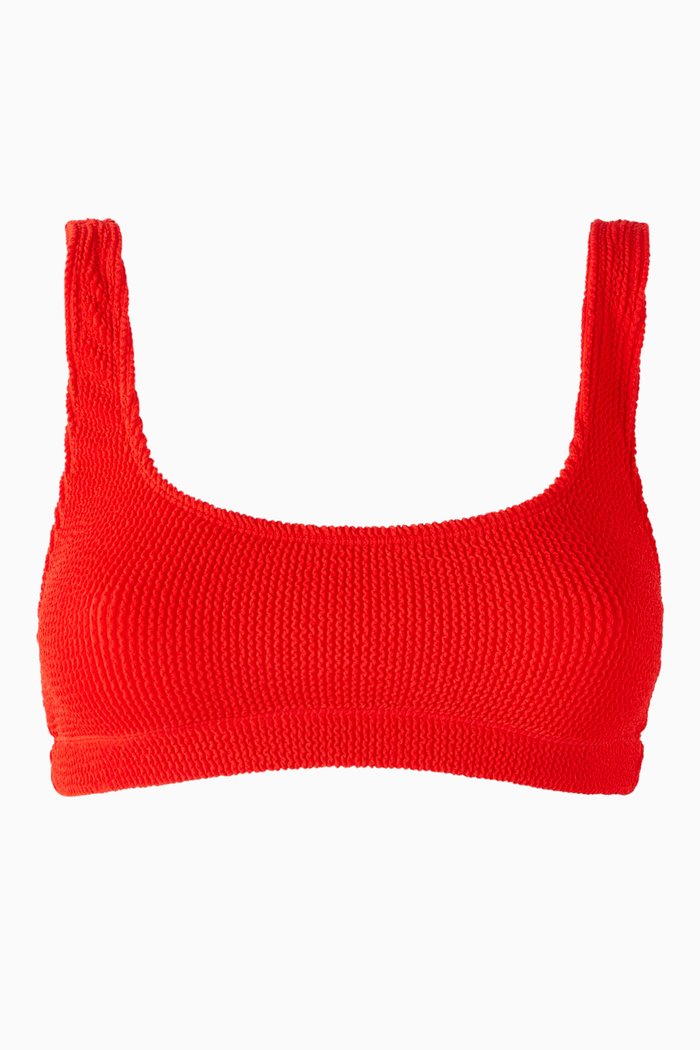 

Always Fits Scoop Bikini Top, Red