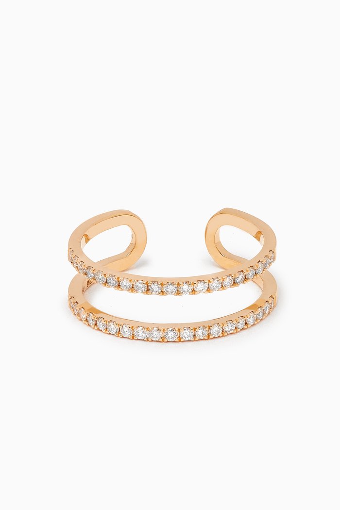 

Diamond Knuckle Ring in 18kr Gold, Yellow