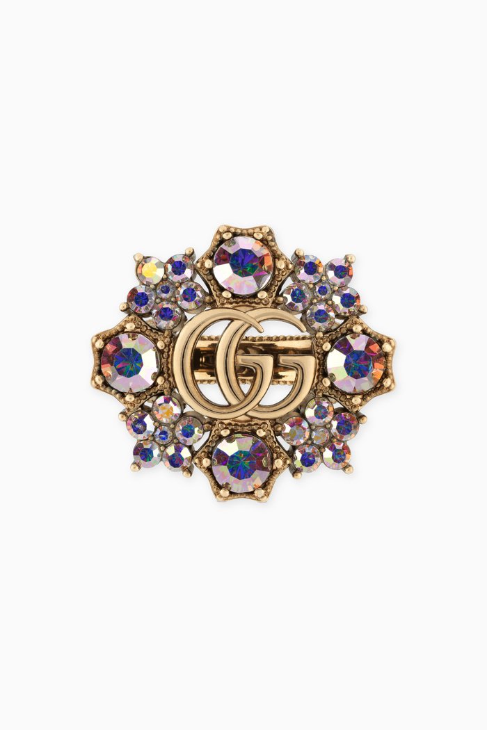 

GG Crystal Ring, Multicolour