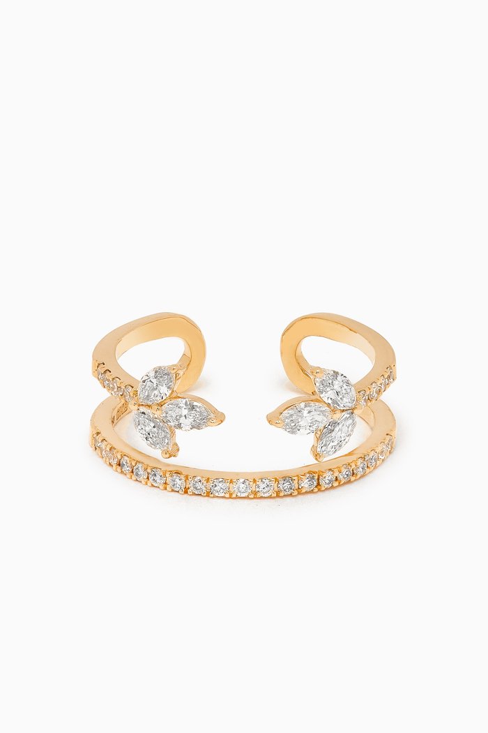 

Diamond Knuckle Ring in 18kt Gold, Yellow